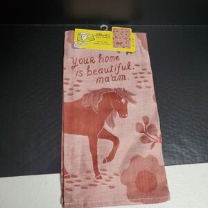 Blue Q Your Home Is Beautiful Ma'am Woven Jacquard Kitchen Dish Cloth Tea Towel